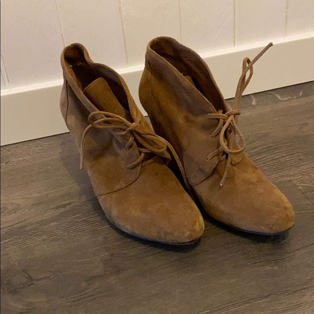 Via Spiga Suede Booties